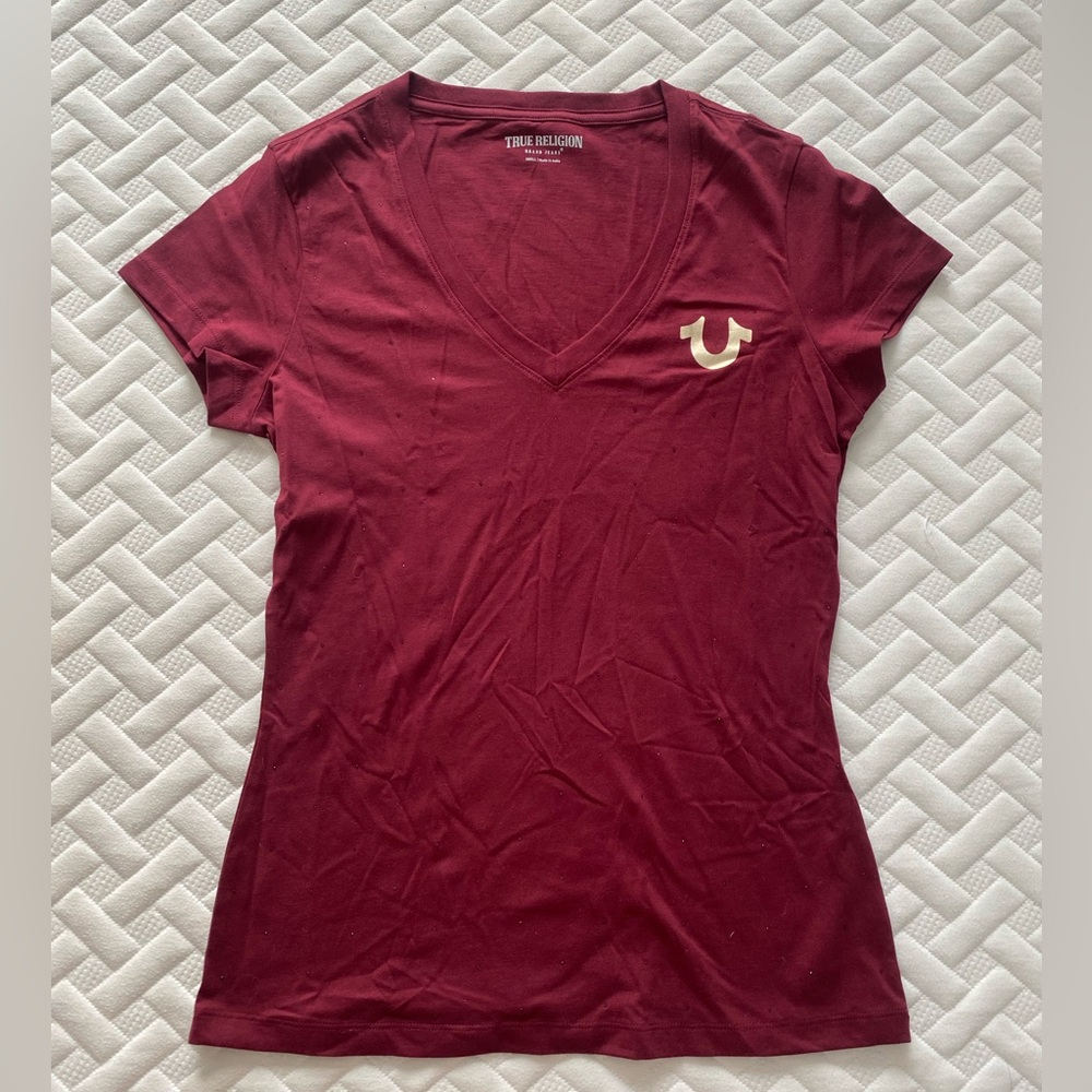 True Religion T-shirt - red